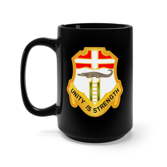 Black Mug 15oz - Army - 6th Infantry Regiment woTxt