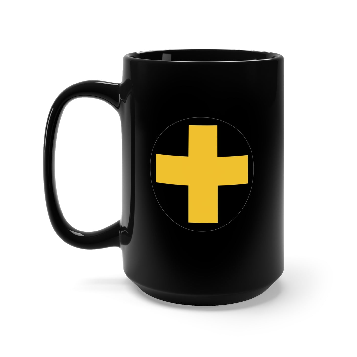 Black Mug 15oz - SSI - 33rd Infantry Division X 300