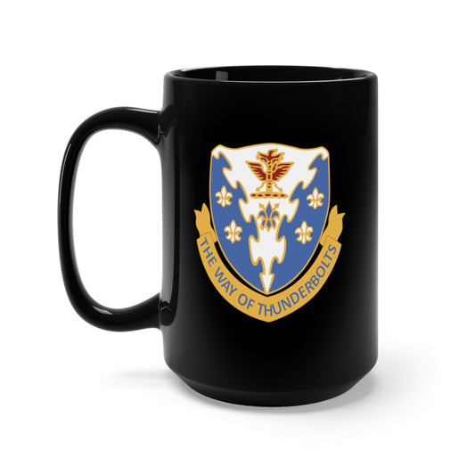 Black Mug 15oz - Army - 517th Parachute Infantry Regiment - DUI wo Txt X 300