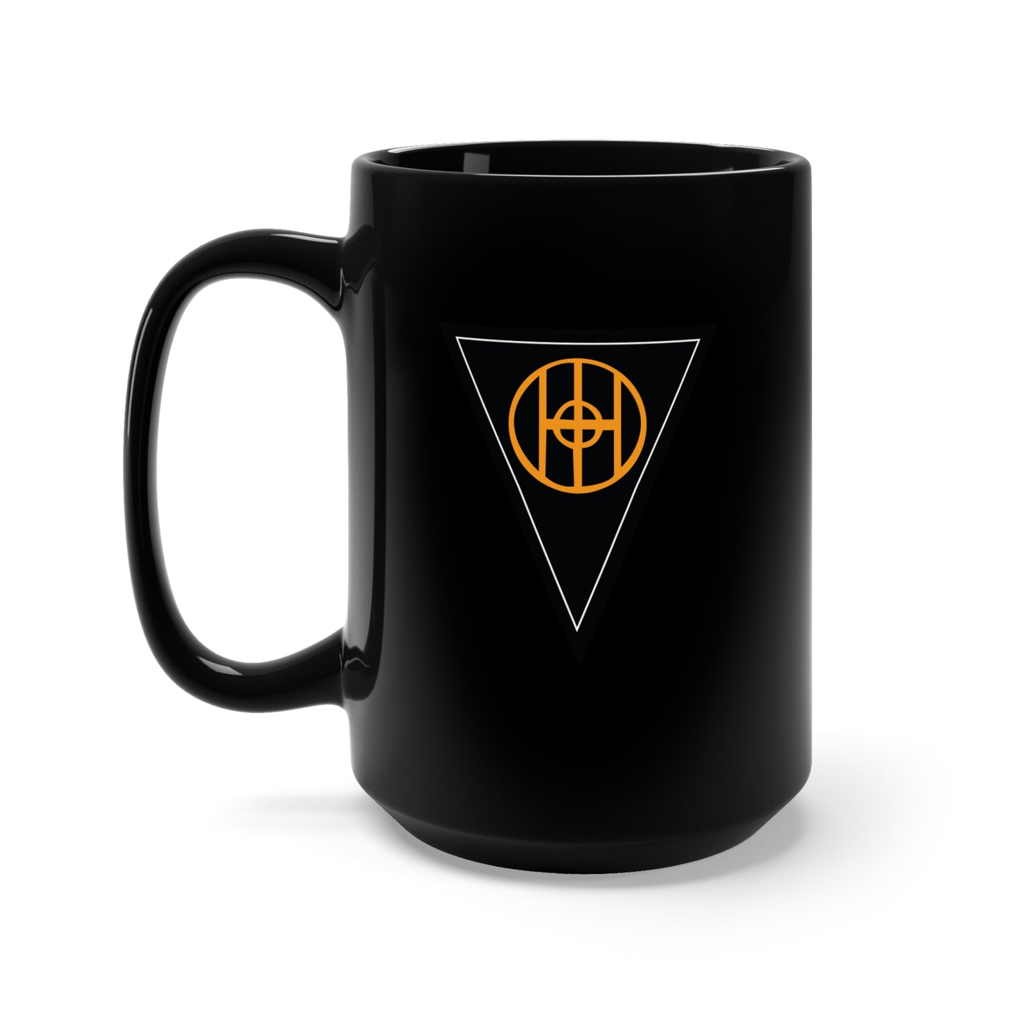 Black Mug 15oz - SSI - 83d Infantry Division X 300