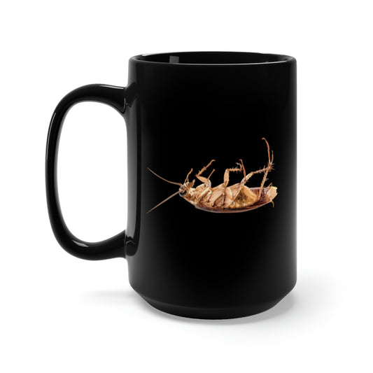 Black Mug 15oz - Dead Cockroack wo Txt X 300