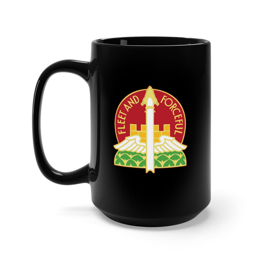 Black Mug 15oz - 88th Artillery Group - DUI wo Txt X 300