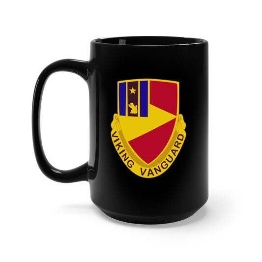 Black Mug 15oz -  Army - 94th Cavalry Regiment wo Txt