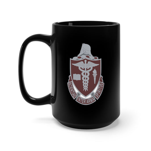 Black Mug 15oz - DUI - Walter Reed Army Medical Center
