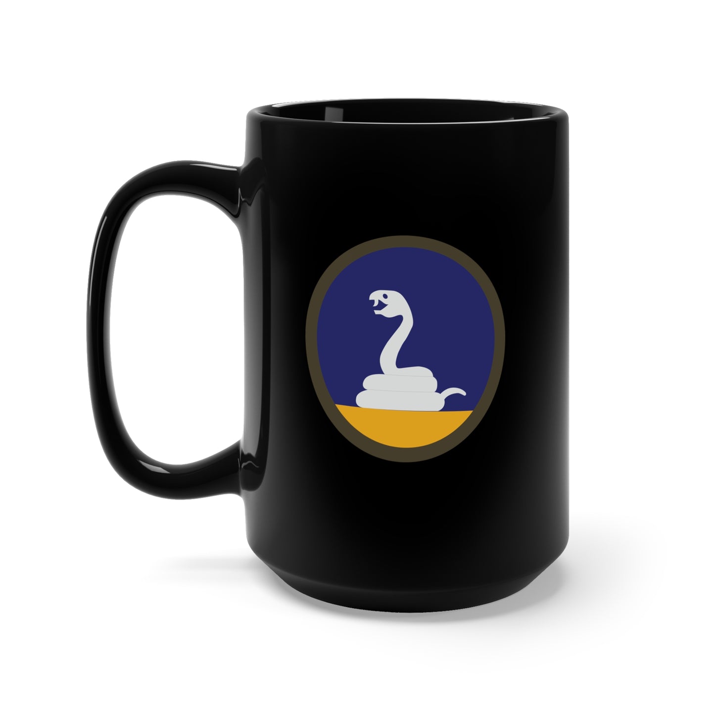 Black Mug 15oz - SSI - 59th Infantry Division X 300