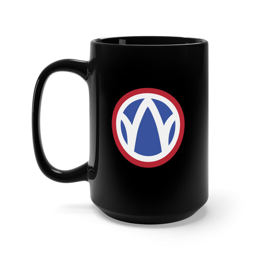 Black Mug 15oz - SSI - 89th Infantry Division X 300