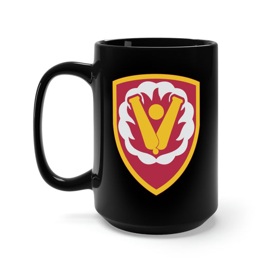 Black Mug 15oz - Army - 59th Ordnance Brigade - SSI wo Txt X 300