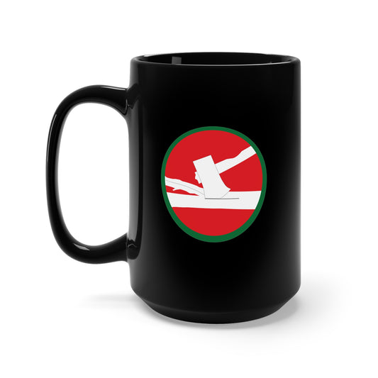 Black Mug 15oz - SSI - 84th Infantry Division X 300