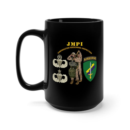 Black Mug 15oz - JMPI - USACAPOC