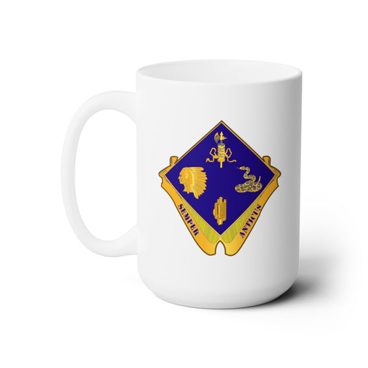 White Ceramic Mug 15oz - Army - 45th Infantry Division wo Txt