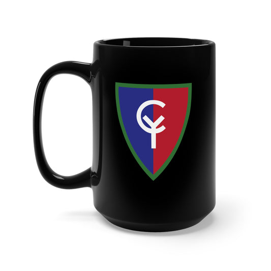 Black Mug 15oz - SSI - 38th Infantry Division X 300