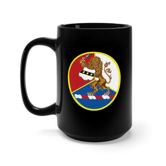 Black Mug 15oz - 28th Infantry Division - DUI wo Txt X 300