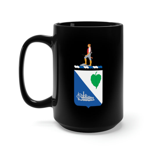 Black Mug 15oz - 442nd Infantry Regiment - COA wo Txt X 300