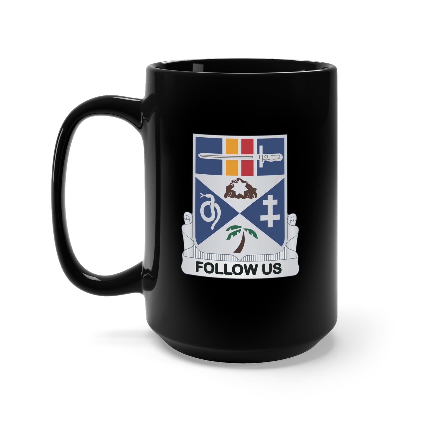 Black Mug 15oz - 293rd Infantry Regiment - DUI wo Txt X 300