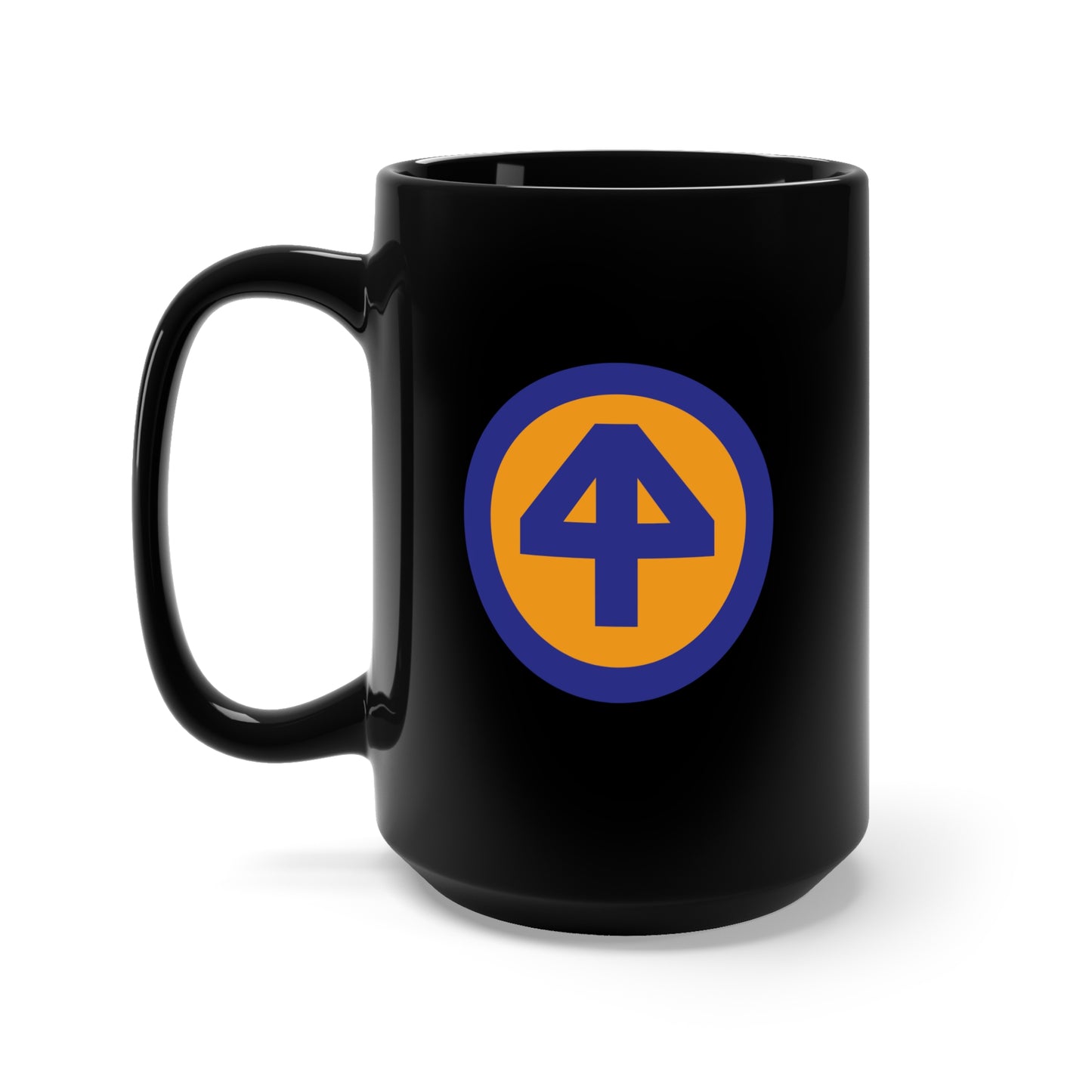 Black Mug 15oz - SSI - 44th Infantry Division X 300