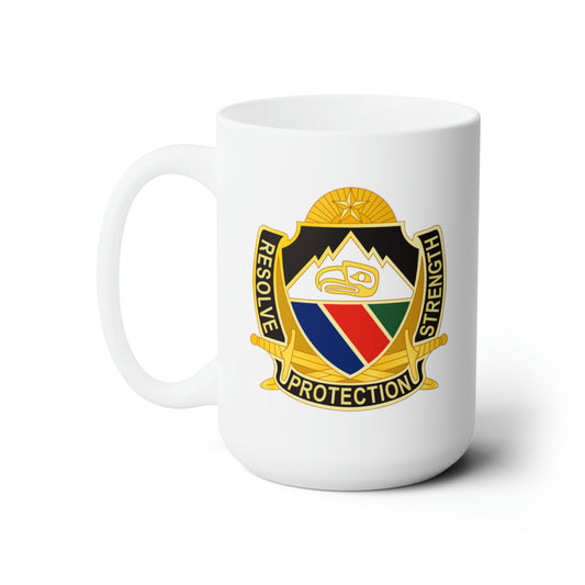 White Ceramic Mug 15oz - Army - 3rd Maneuver Enhancement Brigade - DUI wo Txt