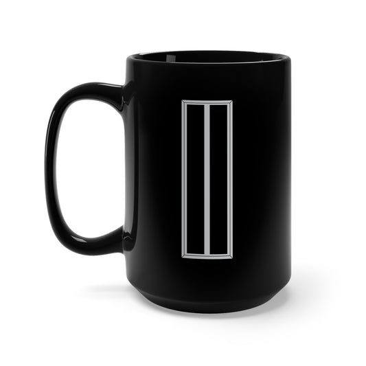 Black Mug 15oz - Army - Rank - Chief Warrant 06 - CW6 wo Txt X 300