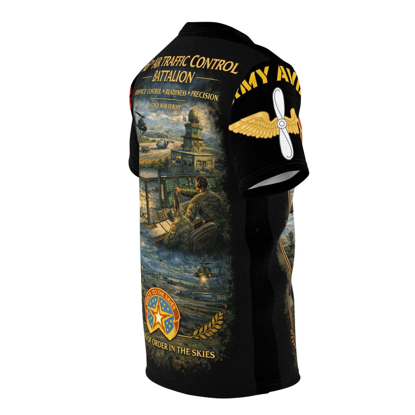 16th Air Traffic Control Battalion Cold War Tribute Tee | All-Over Print