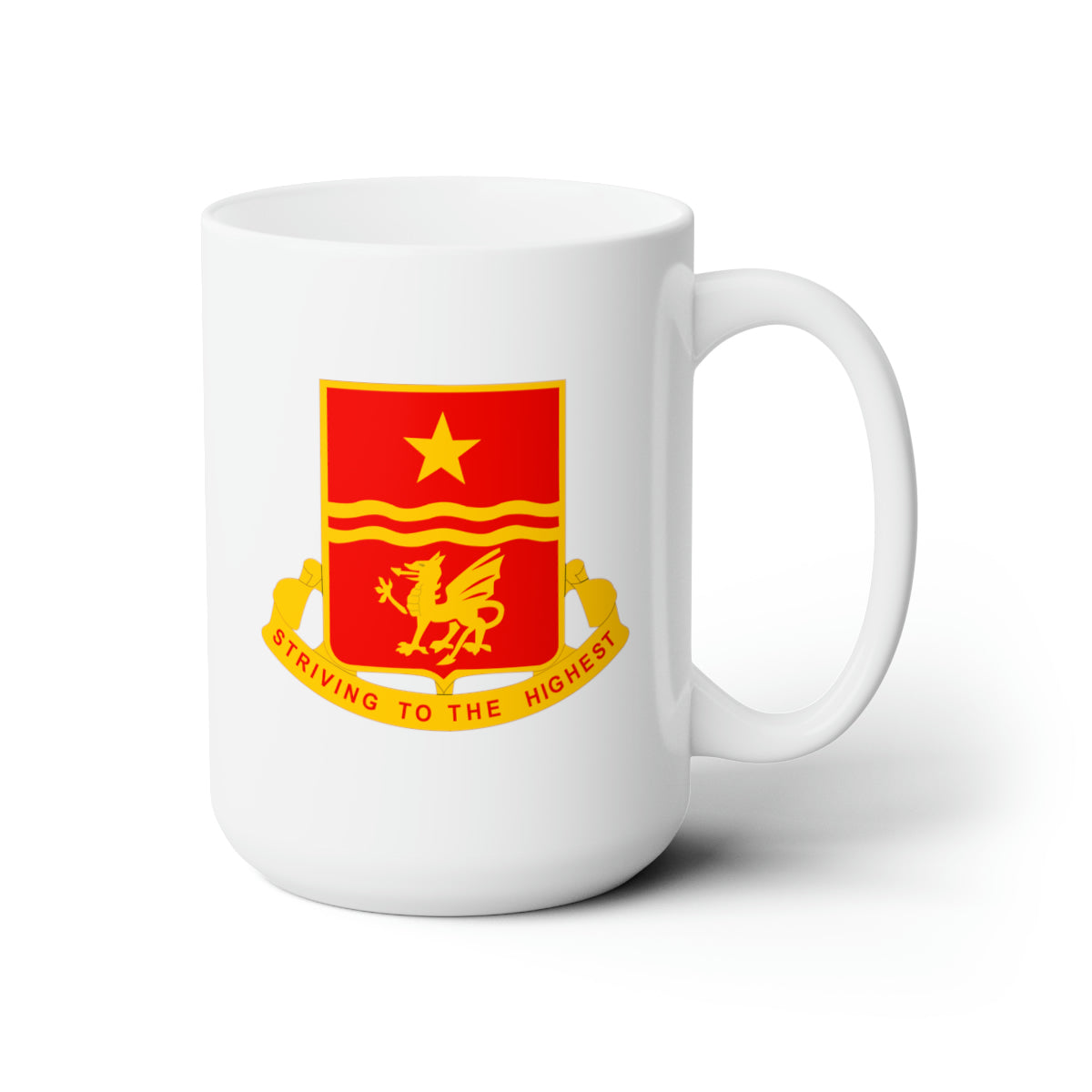 White Ceramic Mug 15oz - Army - 30th Field Artillery wo txt