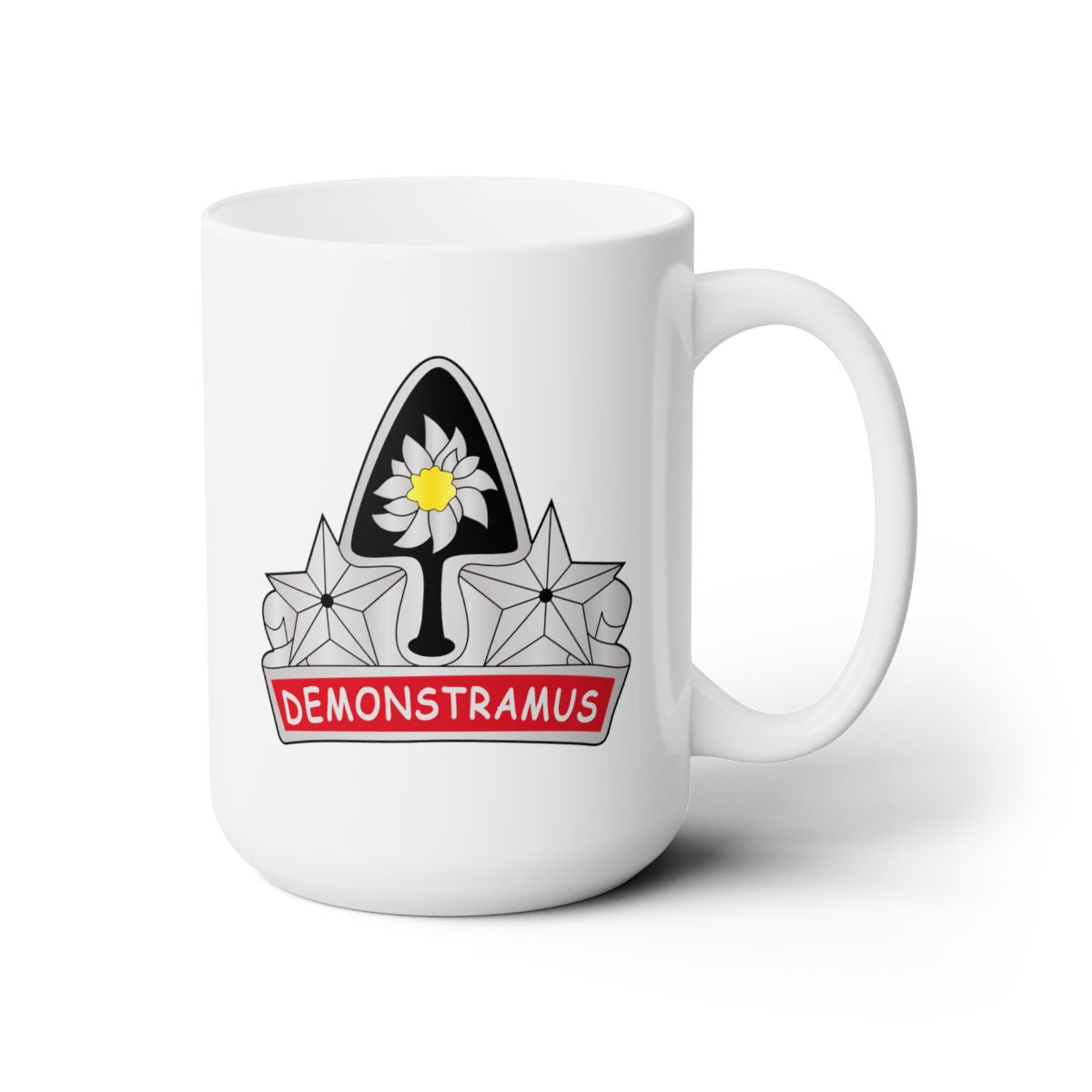White Ceramic Mug 15oz - Army - 31st Engineer Bn DUI wo Txt X 300
