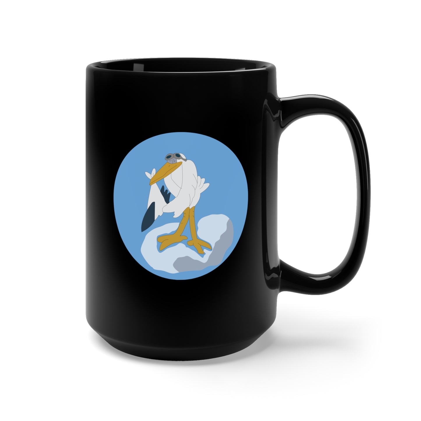 Black Mug 15oz - AAC - 451st Bomb Squadron wo txt X 300
