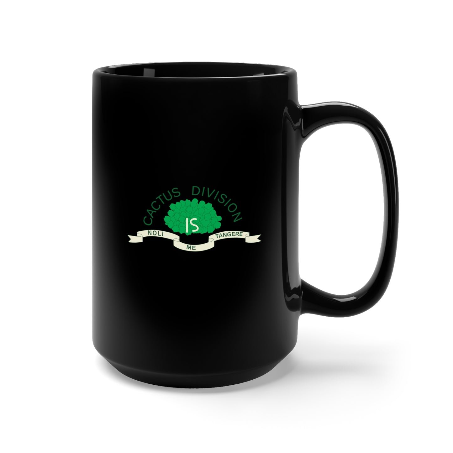 Black Mug 15oz - SSI - 18th Division X 300