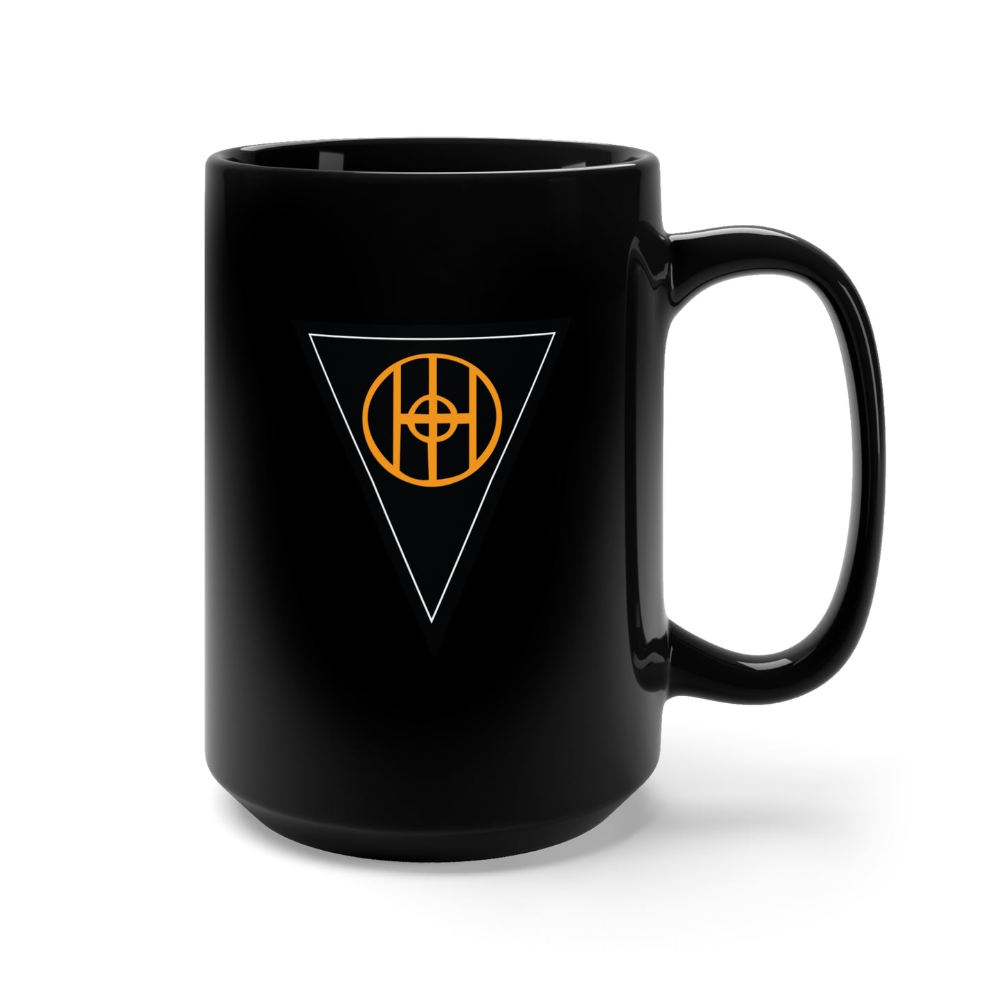 Black Mug 15oz - SSI - 83d Infantry Division X 300