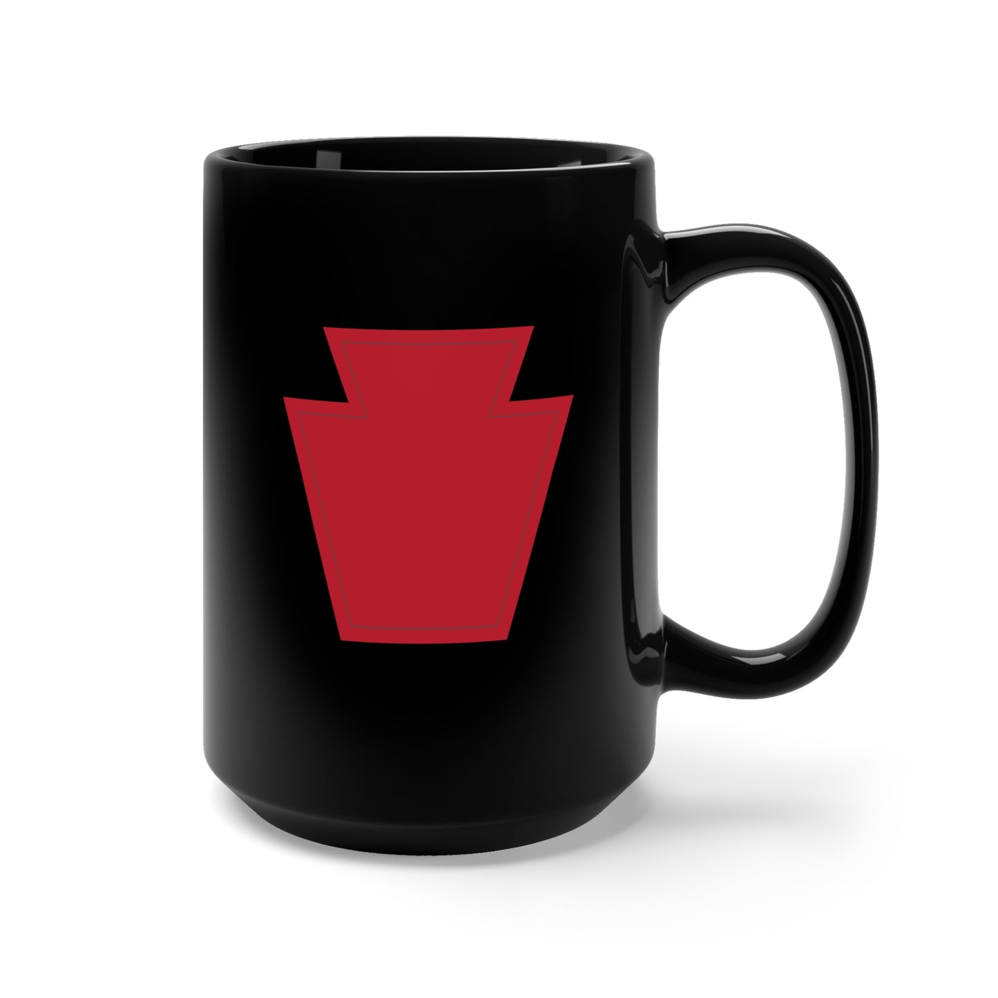 Black Mug 15oz - SSI - 28th Infantry Division X 300