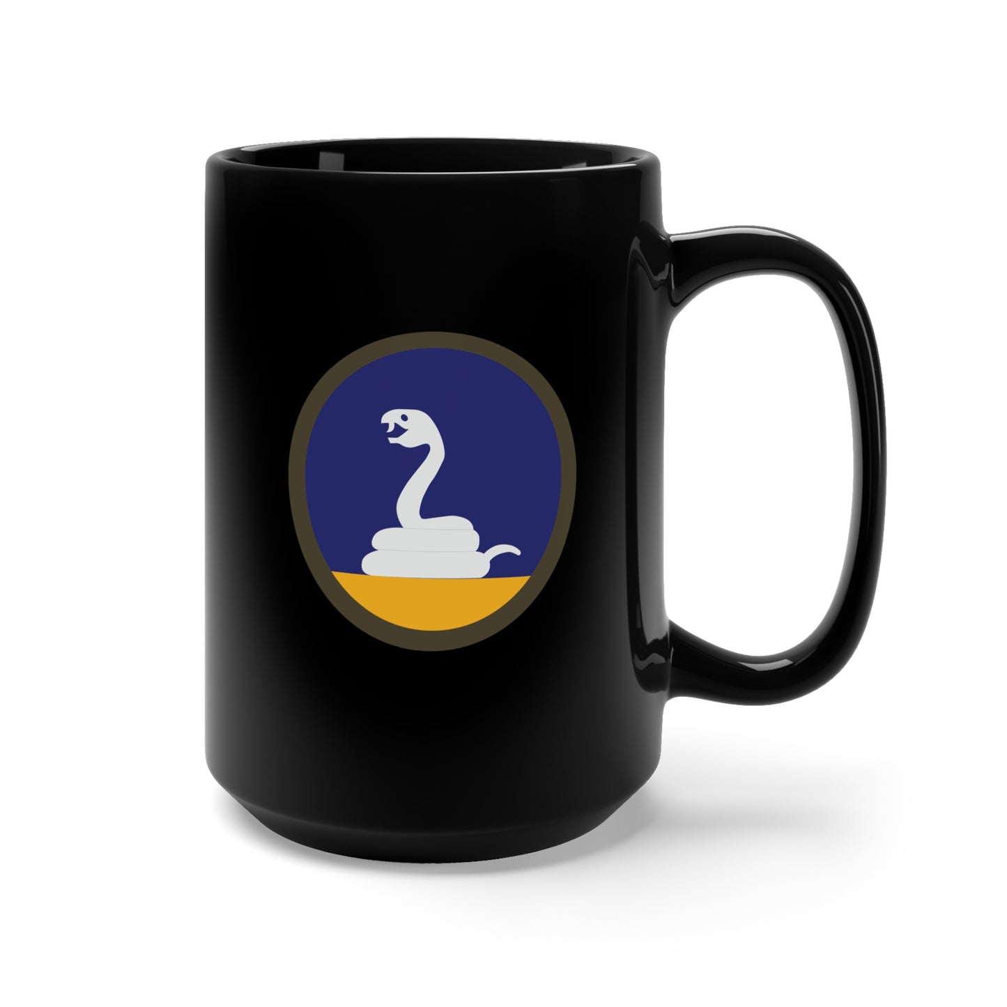 Black Mug 15oz - SSI - 59th Infantry Division X 300