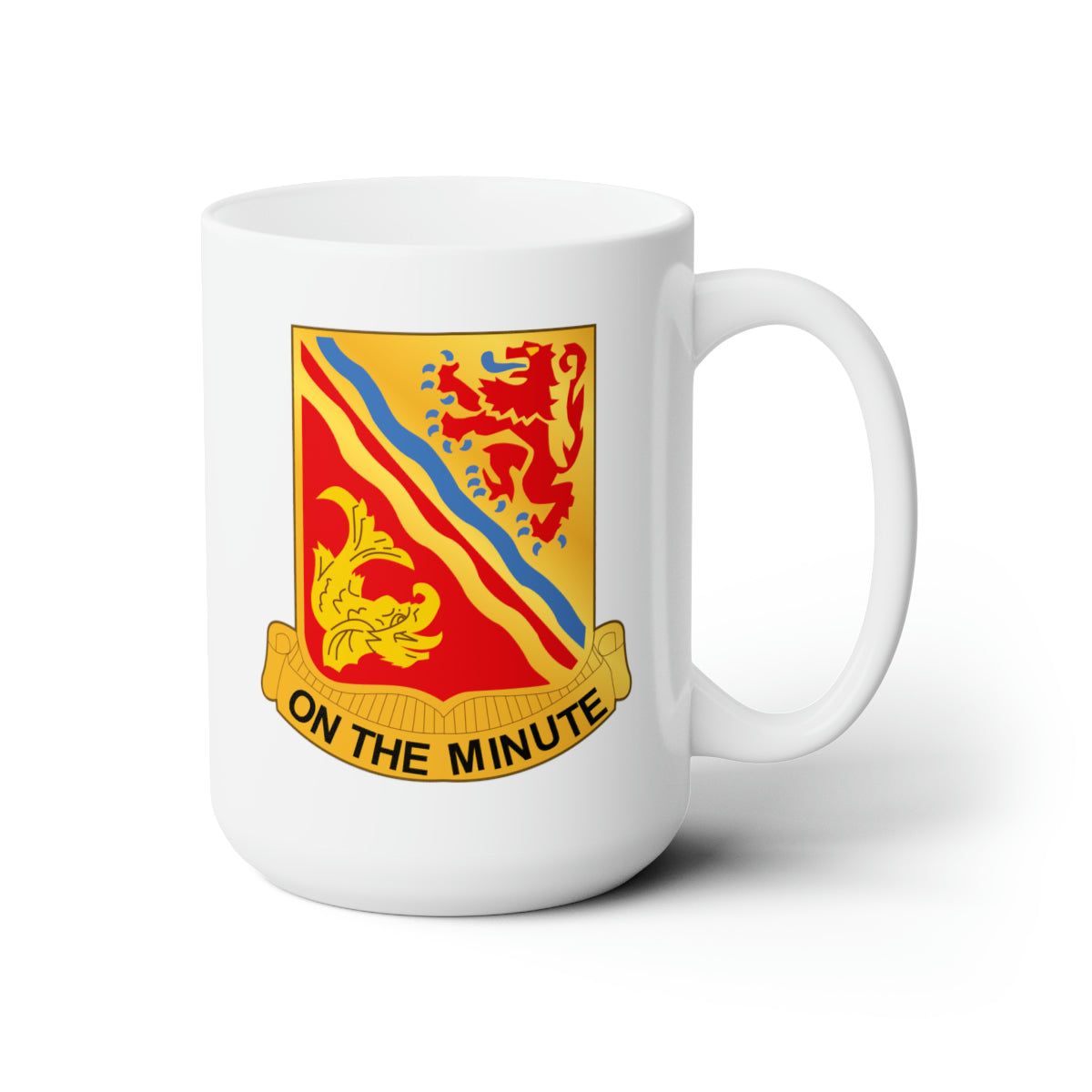 White Ceramic Mug 15oz - Army - 37th Field Artillery wo Txt