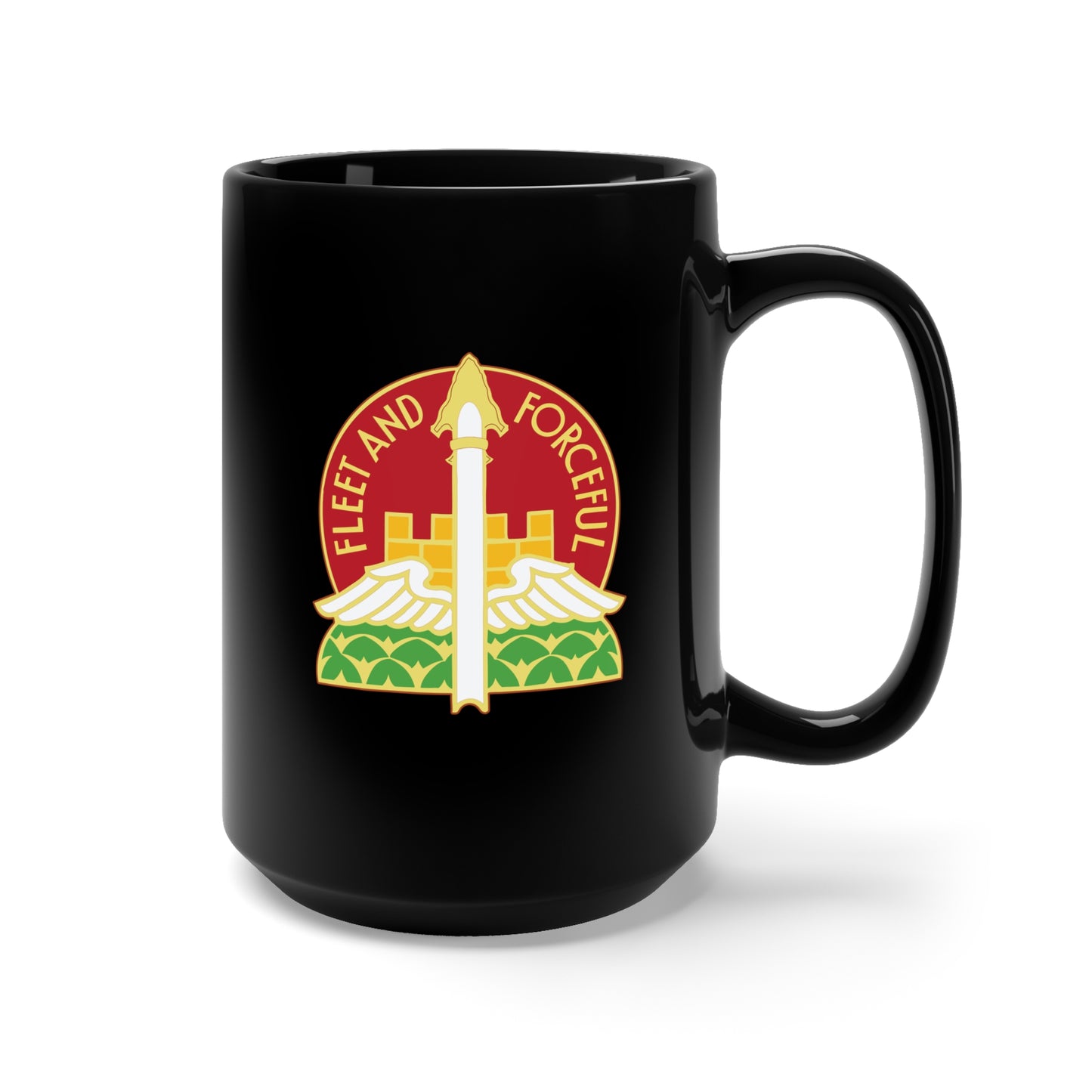 Black Mug 15oz - 88th Artillery Group - DUI wo Txt X 300