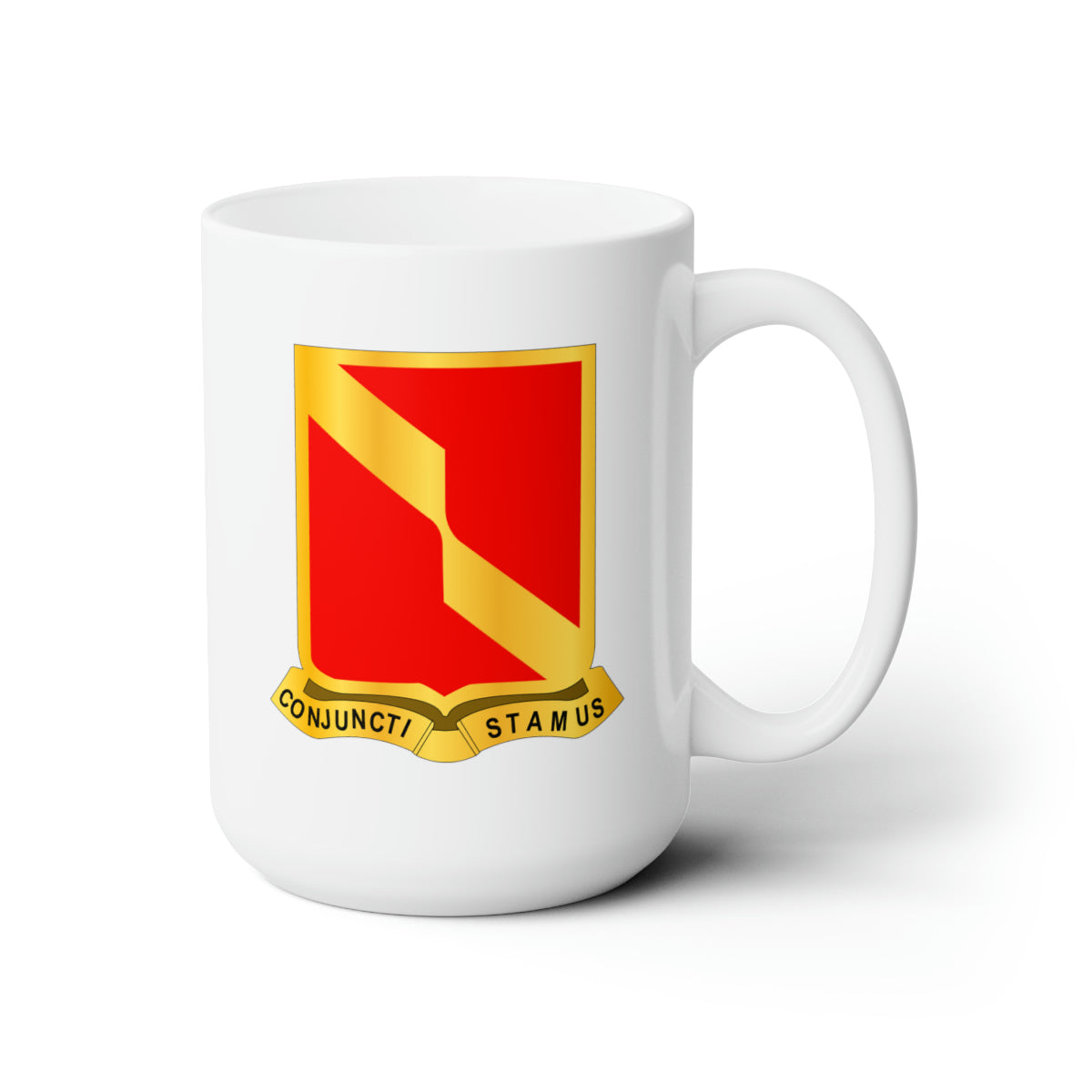White Ceramic Mug 15oz - Army - 27th Field Artillery wo Txt
