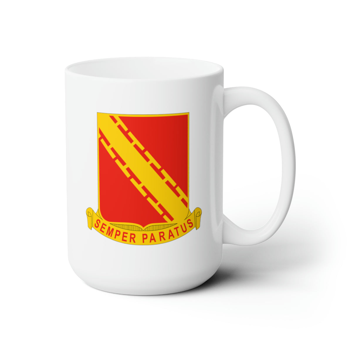 White Ceramic Mug 15oz - Army - 52nd Air Defense Artillery Regiment wo Txt