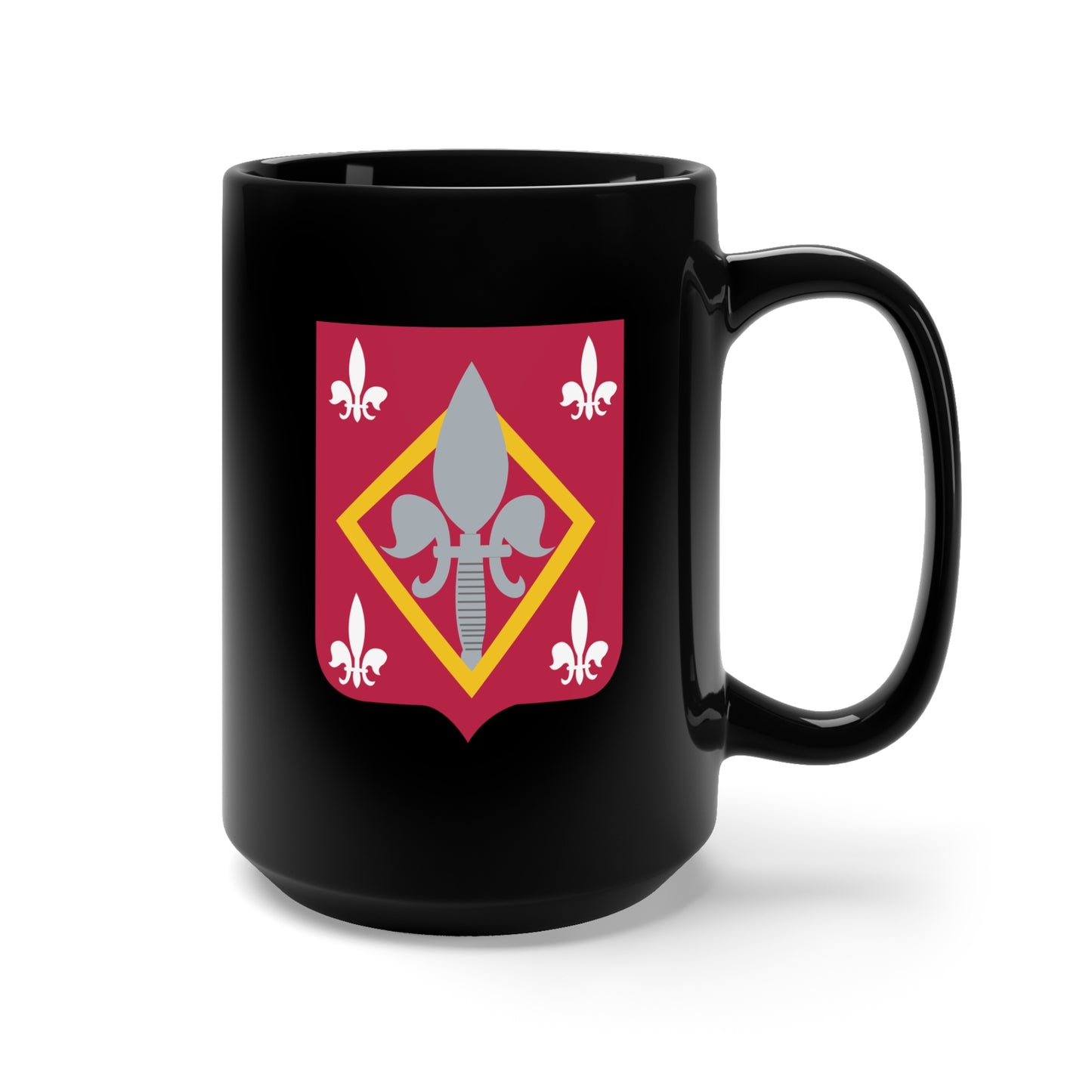 Black Mug 15oz - 51st Engineer Battalion, US Army wo Txt X 300