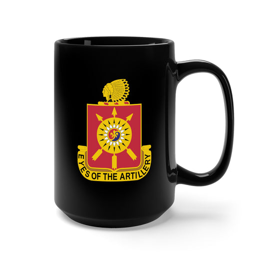 Black Mug 15oz - Army - 171st Field Artillery Regiment - DUI wo Txt X 300
