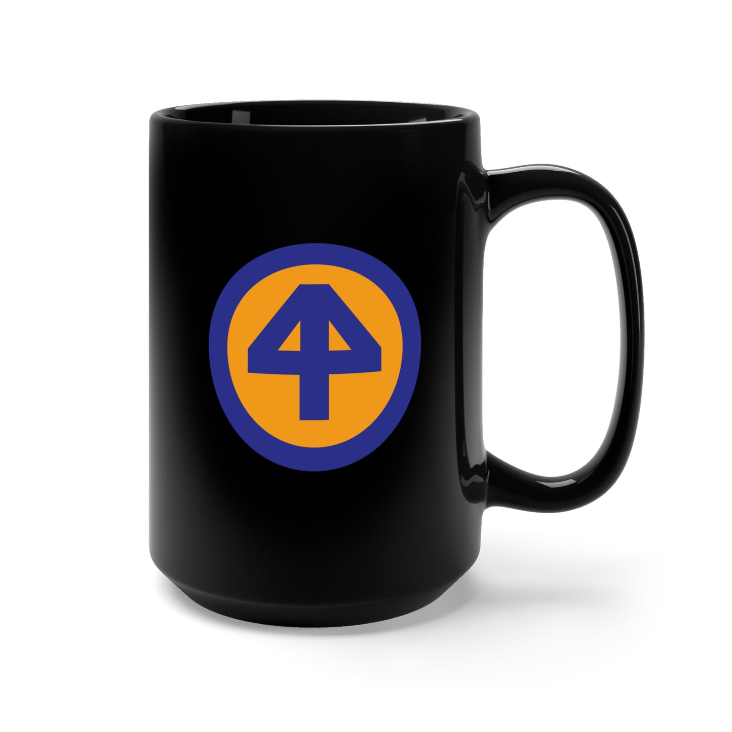 Black Mug 15oz - SSI - 44th Infantry Division X 300