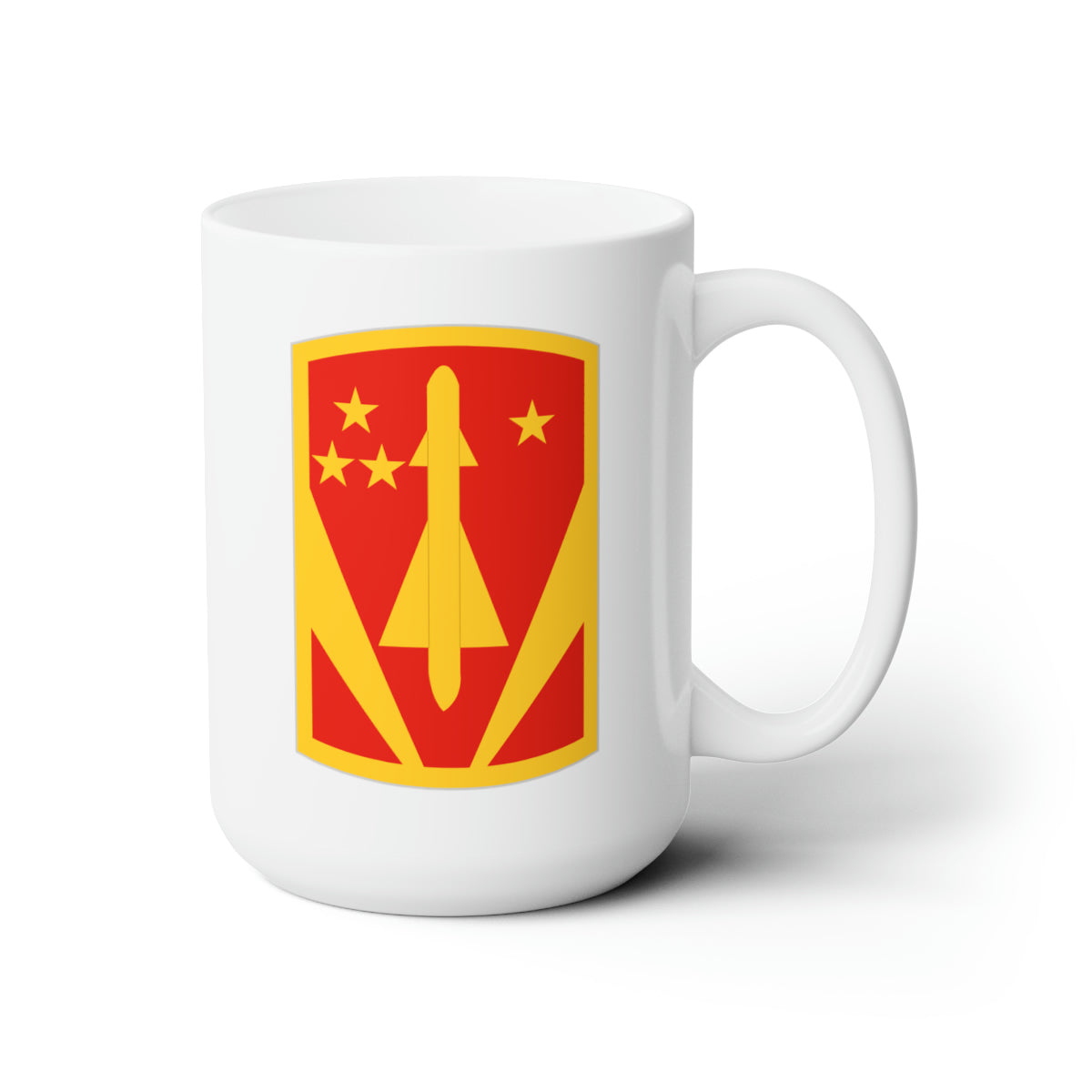 White Ceramic Mug 15oz - Army - 31st Air Defense Artillery Bde wo Txt