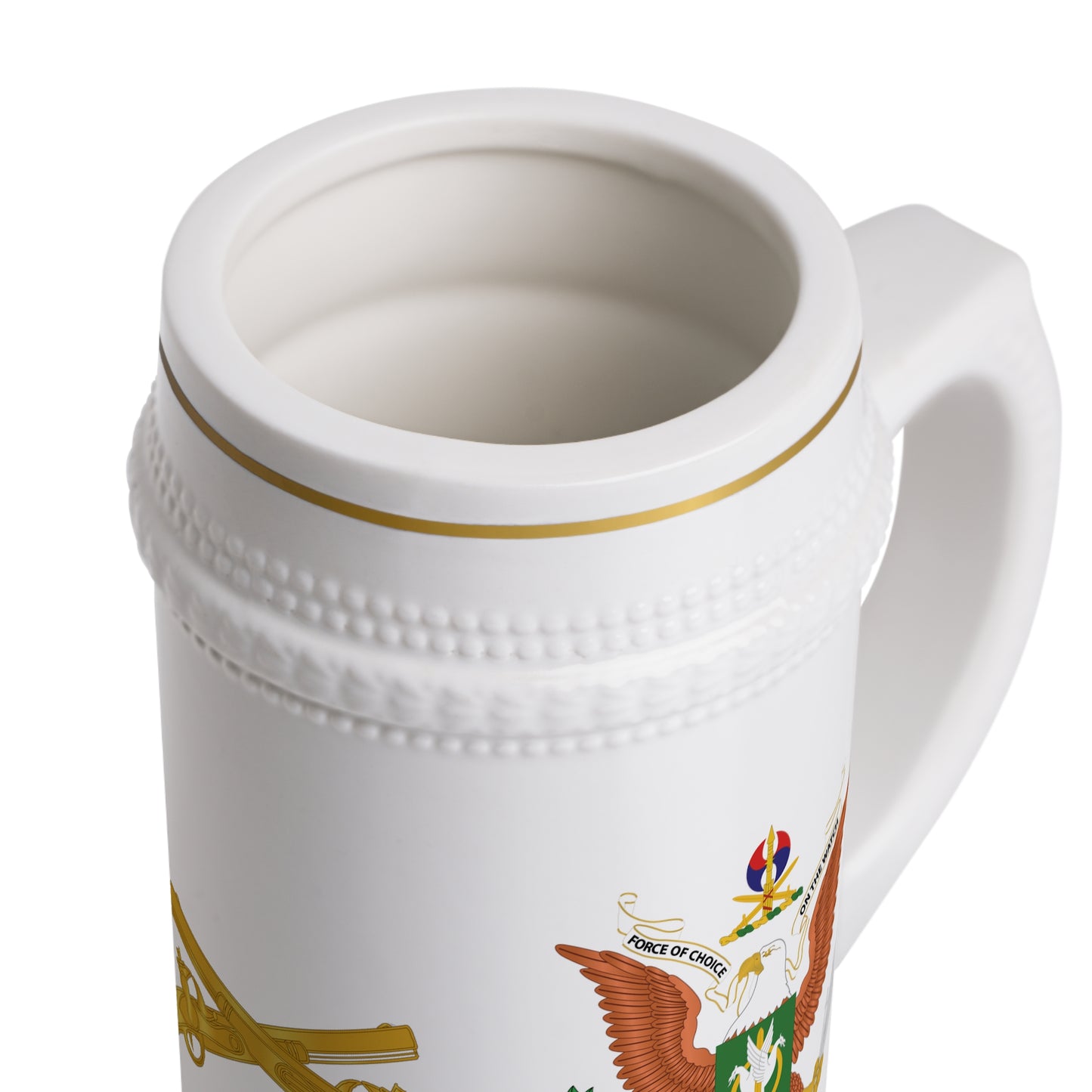 92nd Military Police Battalion Coat of Arms Beer Stein Mug